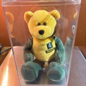 1998 Green Bay Packers-#4 Favre-Limited Treasures 9" Pro Bear- stored in a box